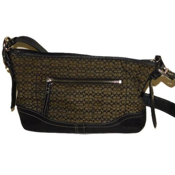 Coach F10945 Soho Hamptons Classic Adjustable Hobo Shoulder Bag Leather - Picture 3 of 14